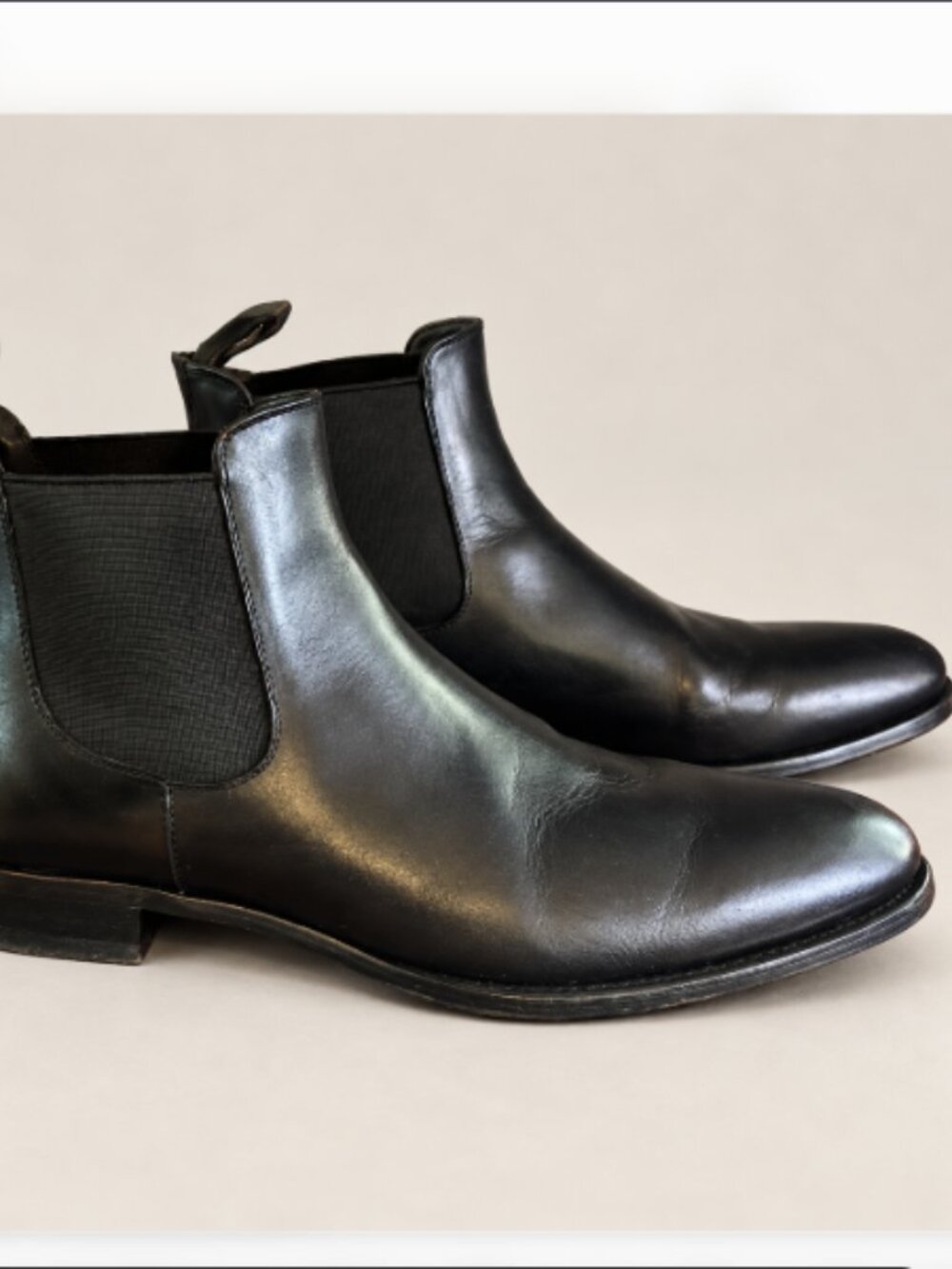 To Boot New York - Adam Derrick Black leather Chelsea boots